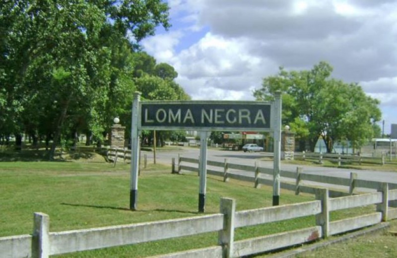 Anunciaron 18 cuadras de pavimento para Loma Negra